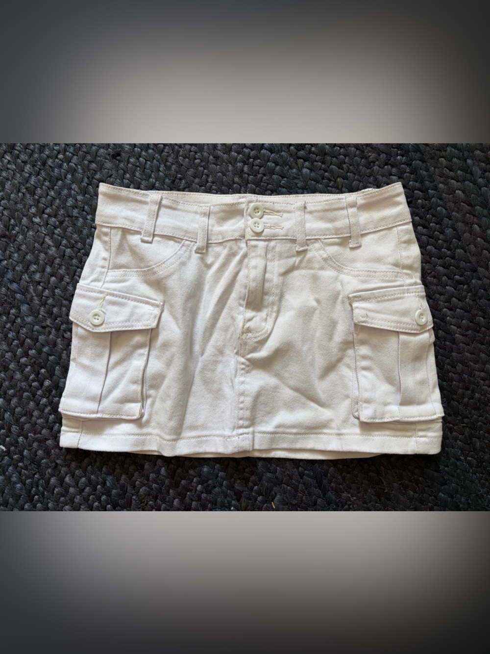 Brandy melville cargo mini skirt